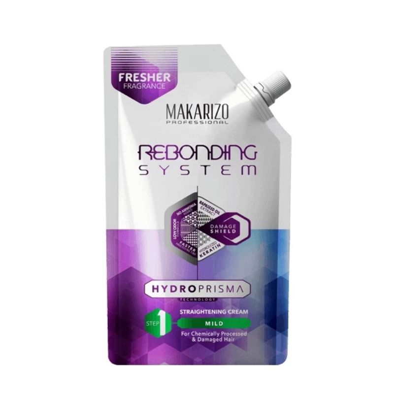 Makarizo rebonding system Hydroprisma step 1 MILD