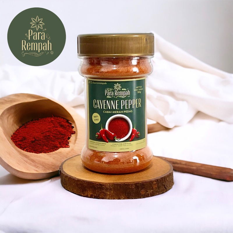 

Cayenne Pepper / Cabai Cabe Rawit Merah Pedas - Para Rempah Bbu Dapur Kualitas Premium Quality Pararempah