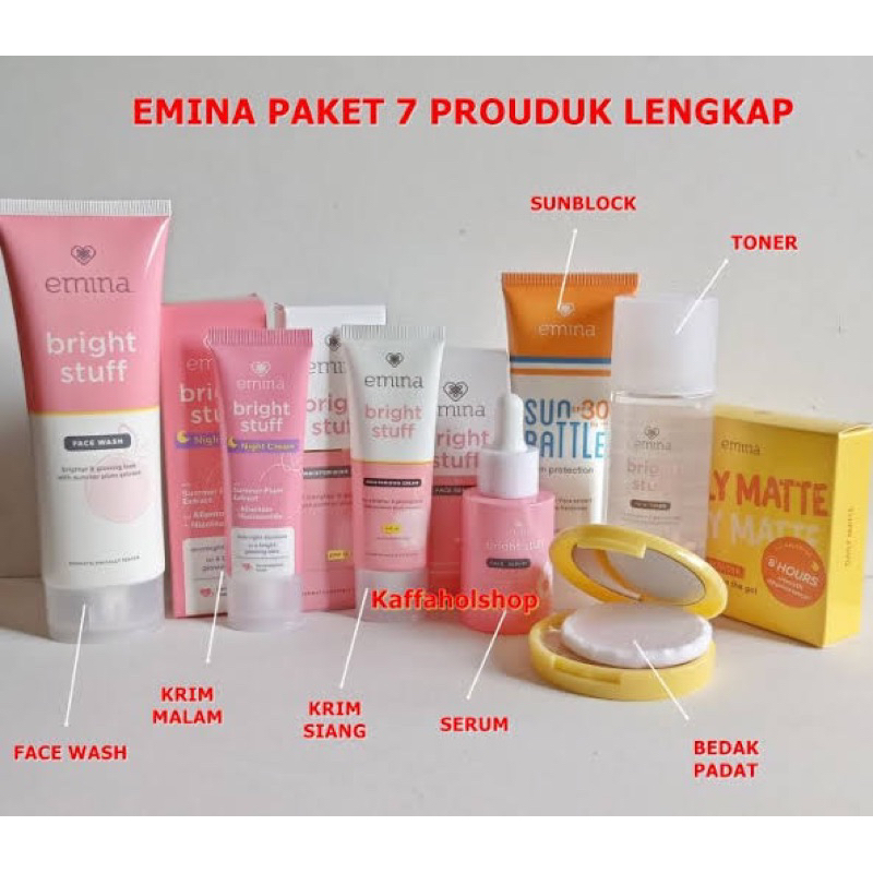emina paket lengkap