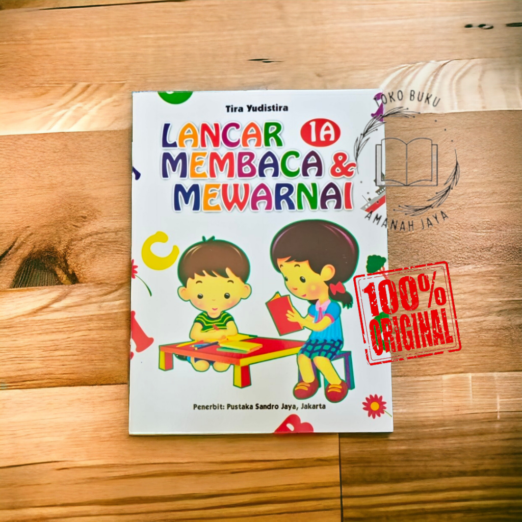 

Paket Cerdas 2 Buku Lancar Membaca dan Mewarnai 1A & 1B // Panduan Belajar Membaca dan Mewarnai