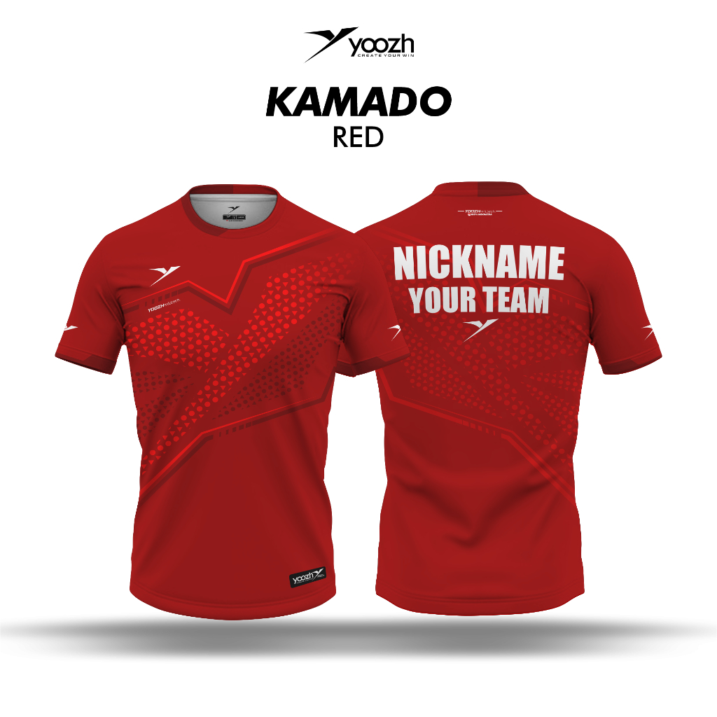 Baju badminton YOOZH custom jersey kaos badminton original