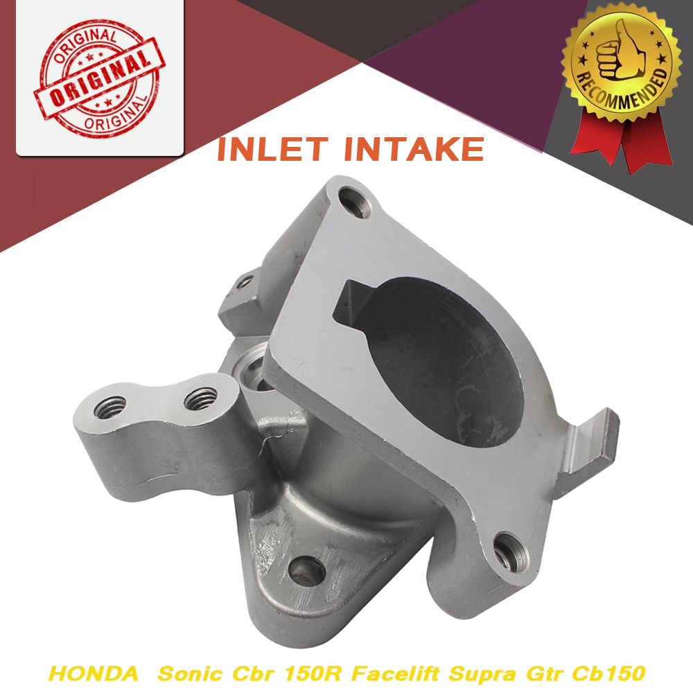 MANIFOLD INTAKE INTEK TB THROTTLE BODY DOWNDRAFT RUBAHAN BEAT SCOOPY VARIO 125-150 PNP SONIC CB150R 