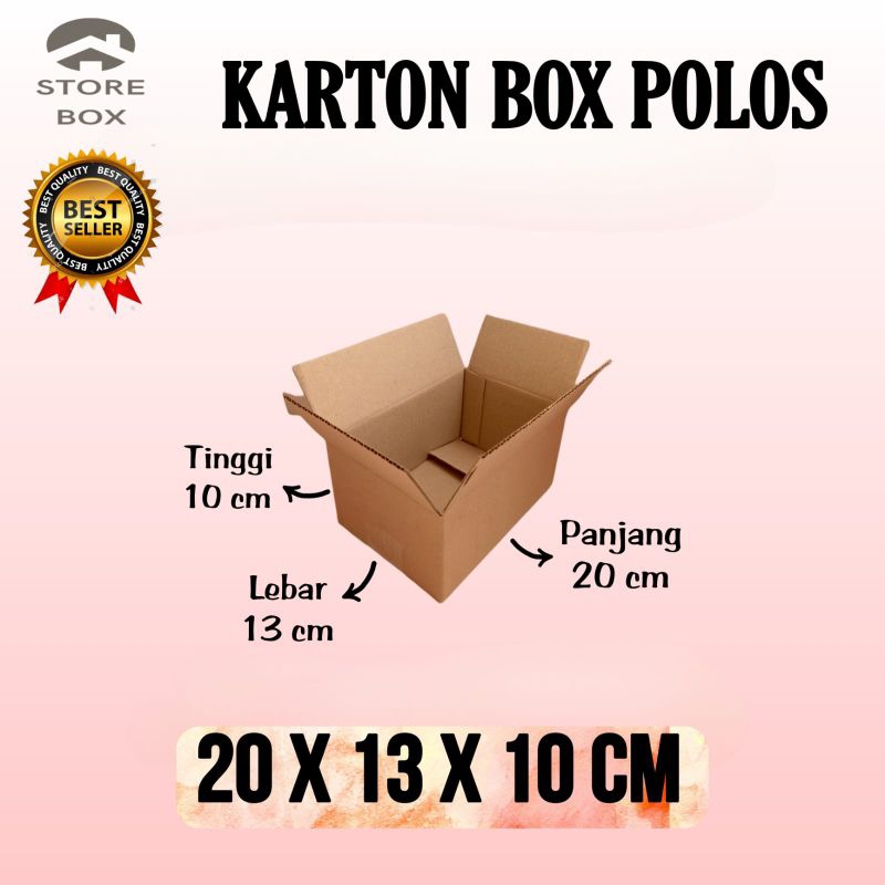 

kardus polos UK 20x13x10 kardus packing kardus kecil kardus packing