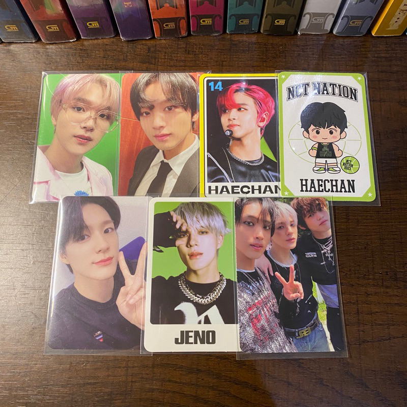 [READY STOCK] NCT DREAM HAECHAN JENO PC PHOTOCARD SELCA DREAM AGIT NCT NATION UNIT
