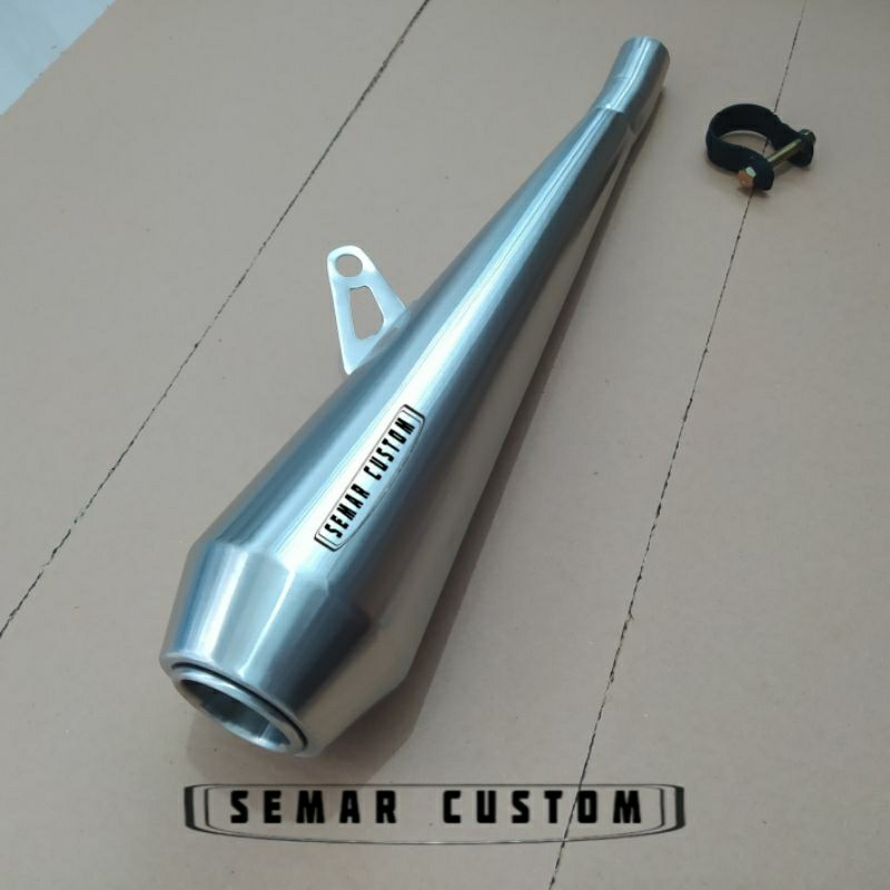 slincier knalpot japstyle w175 pnp leher standar