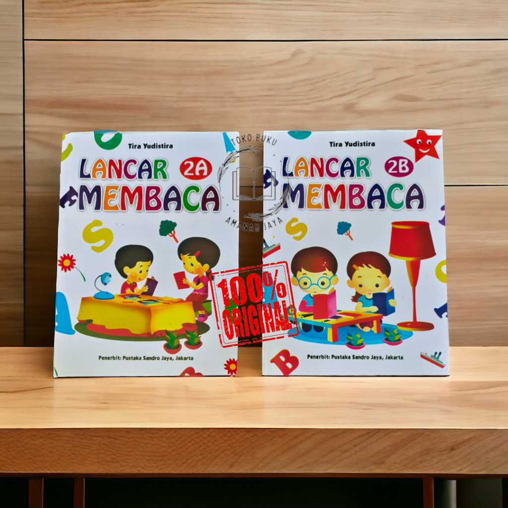 

Paket Cerdas 2 Buku Lancar Membaca 2A & 2B // Panduan Belajar Lancar Membaca Asyik Untuk Anak