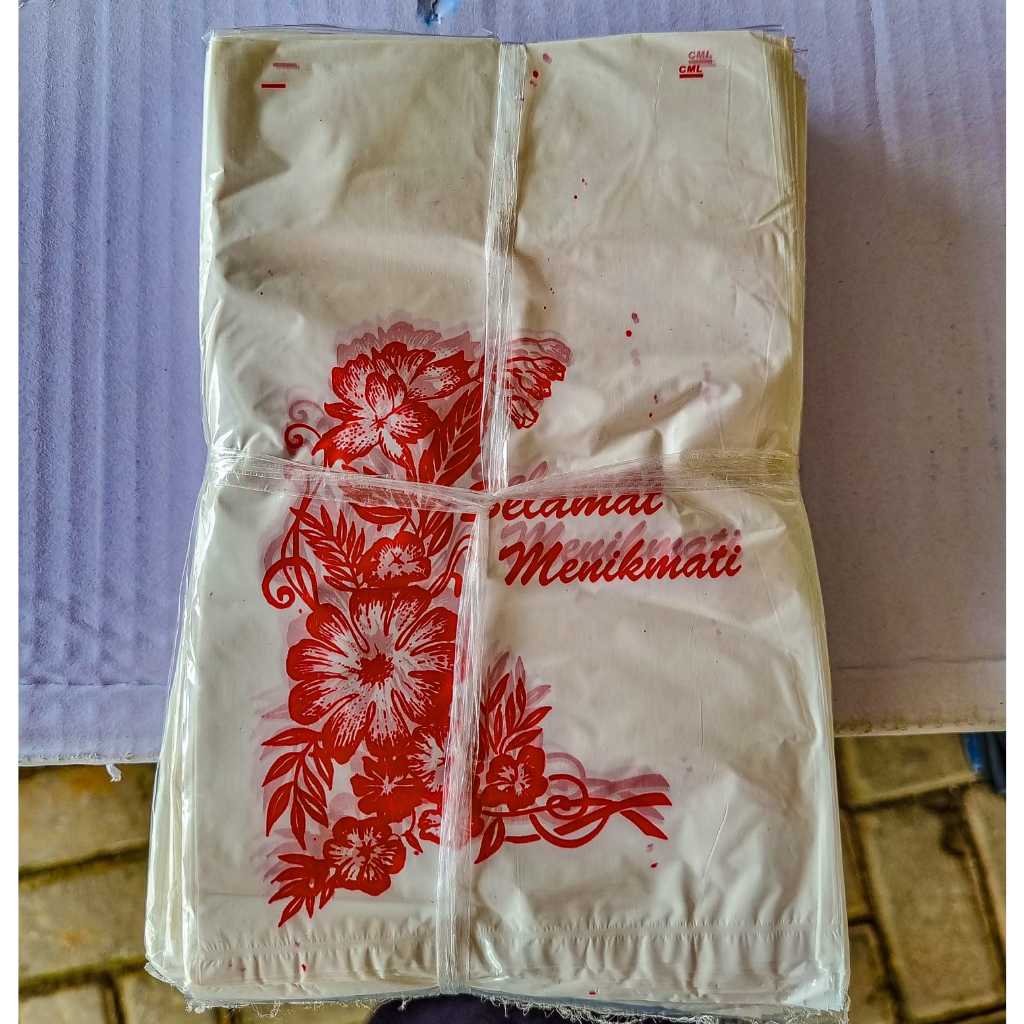 

KANTONG PLASTIK SNACK SELAMAT MENIKMATI 1pack