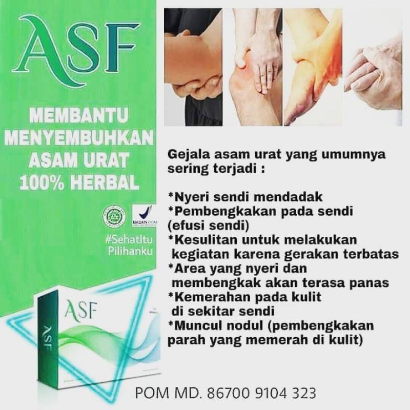 

ASF MINUMAN HERBAL BUAT KESEHATAN