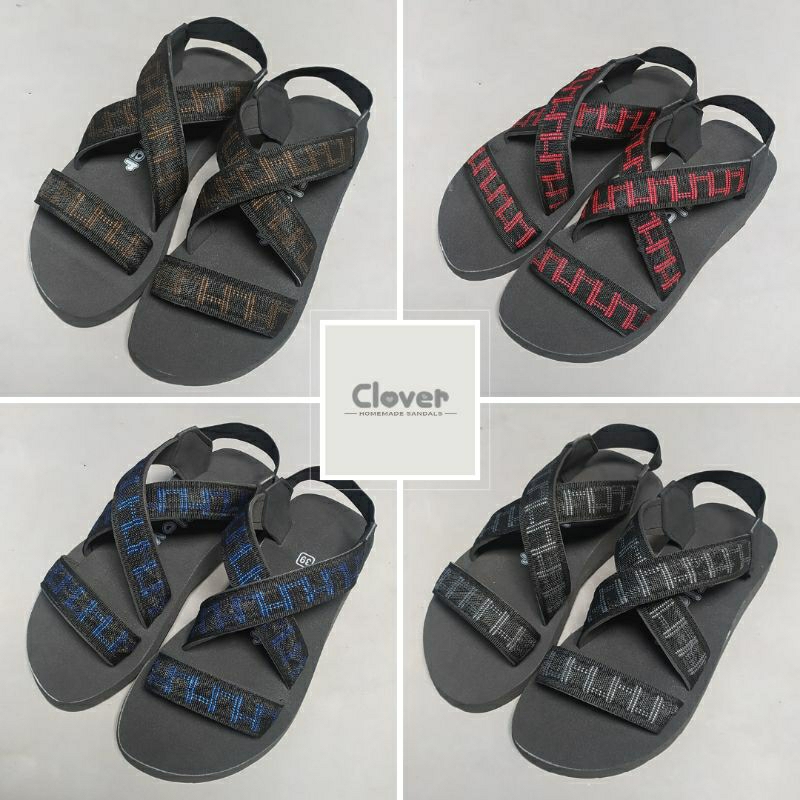 Sandal Sepatu Wanita Motif Kekinian Bandol Banaran Banyumas Sandal Flat Anti Slip