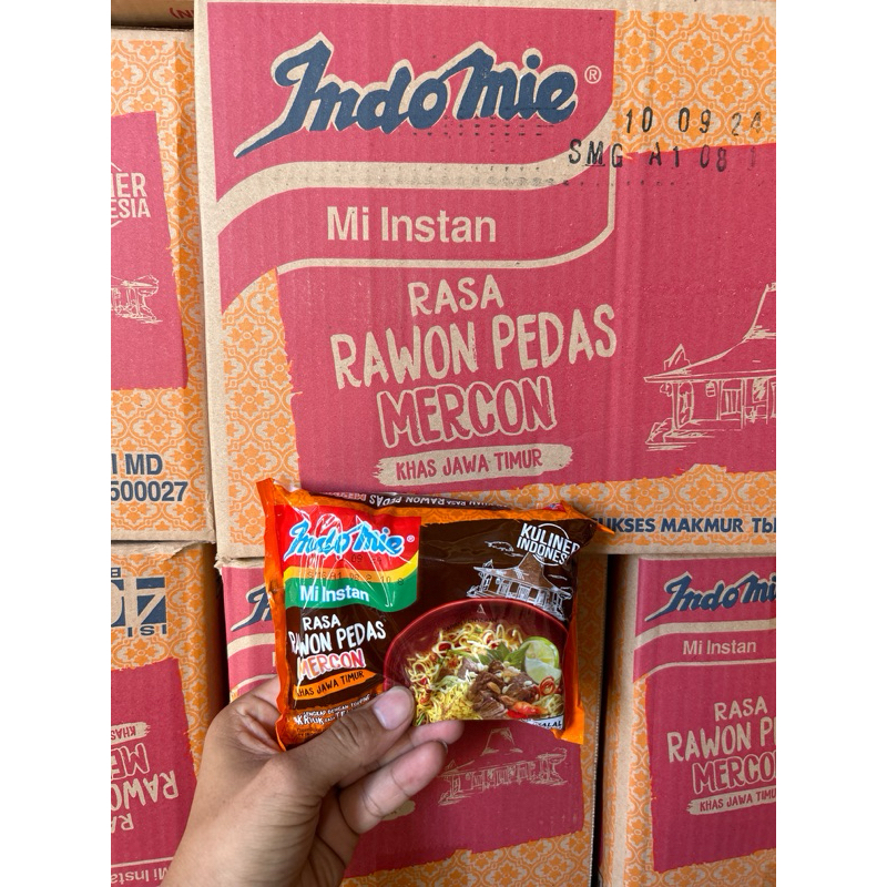 

Indomie rawon pedas mercon