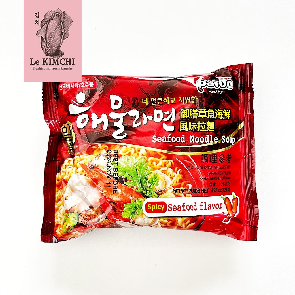 

Paldo ILPOOM Seafood Ramen Noodle Korean Ramen Mie Korea Ramen Korea