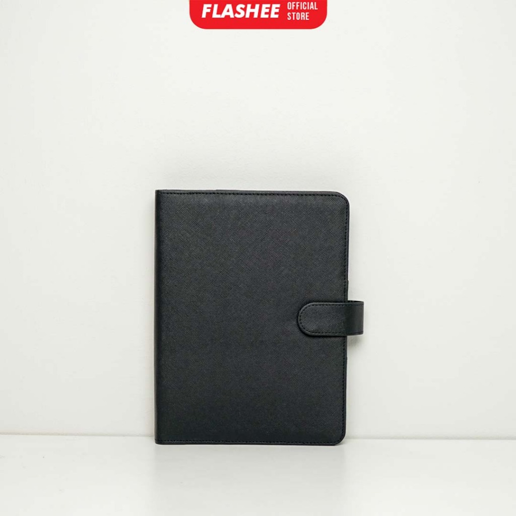 

Flashee Binder Polos Warna Hitam Ukuran B5 Ring 26 Eksklusif Binder Sekolah Isi Ulang COD