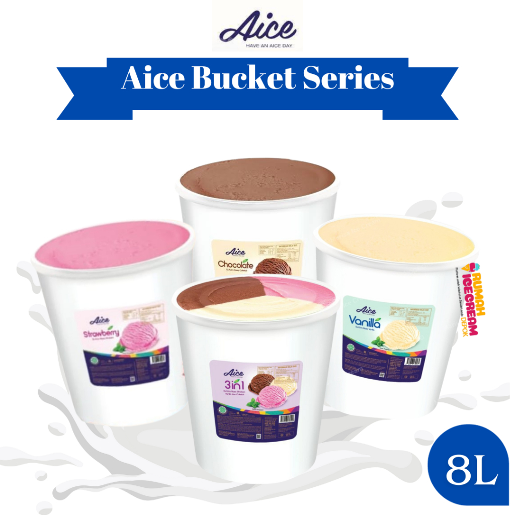 

Aice Ice Cream/Eskrim Aice Bucket Series 8L