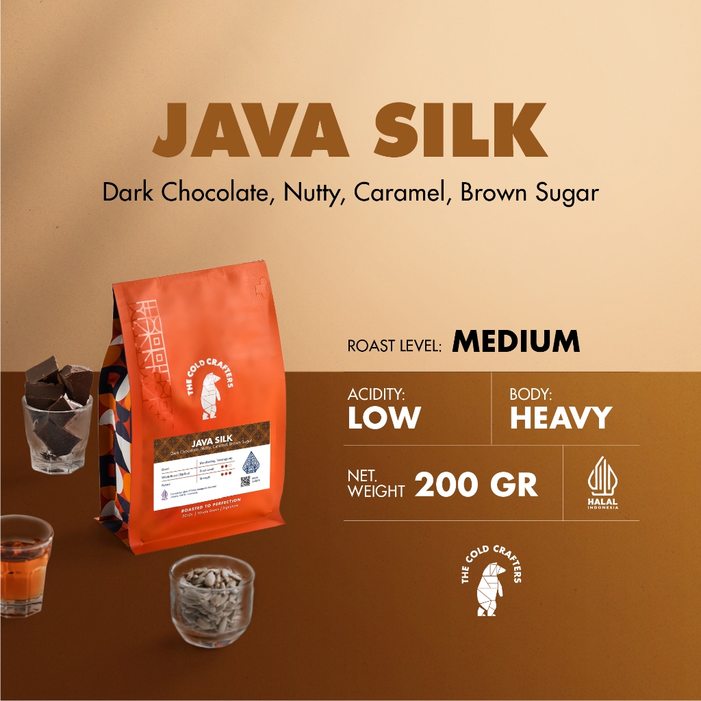 Java Silk Espresso Blend Biji Kopi Bubuk