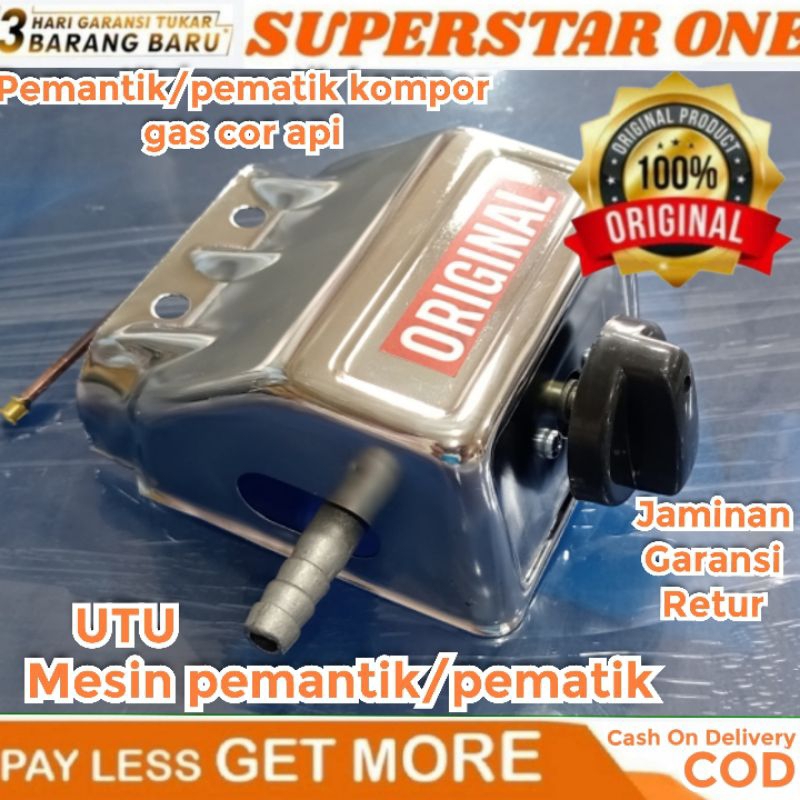 pemantik/pemantik kompor gas UTU/MESIN PEMANTIK/PEMATIK KOMPOR GAS COR API UTU