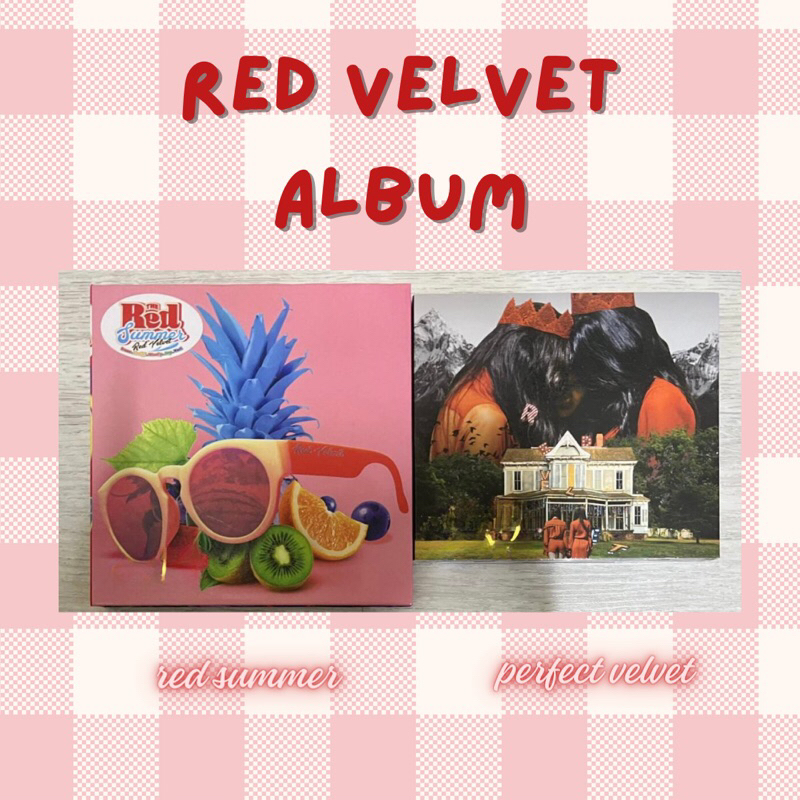 Red Velvet unsealed album / red summer / perfect velvet