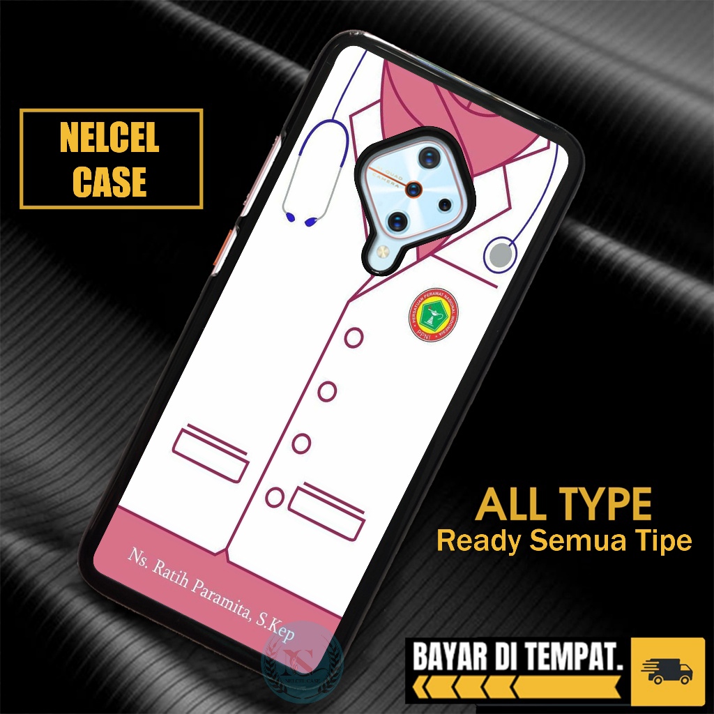 Nelcel Case Custom Nama Vivo S1 PRO Y20 Y20i V19 Y30 Y50 V17 Pro S1 Pro V15 Pro Z1 Pro Back case Tem
