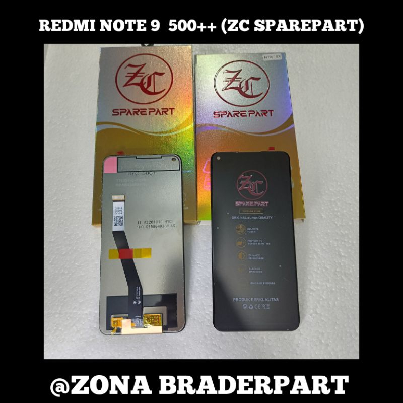 LCD REDMI NOTE 9 ORIGINAL ZC SPAREPART