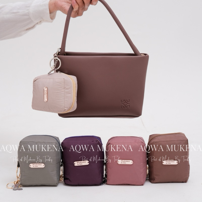 Mukena Calista Series By Mukena By Taufiq Mukena Travel Mini Parasut Premium Polos Mukena Travel