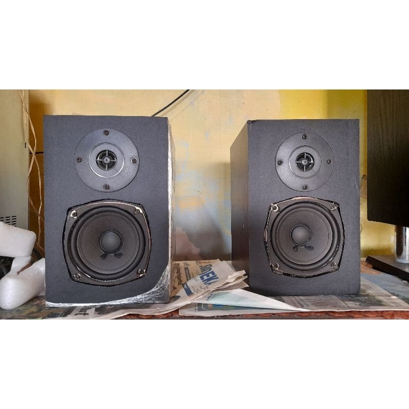speaker pasif bookself DIY 4 inchi sepasang
