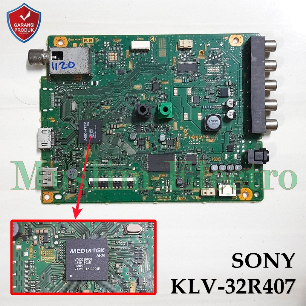 Mainboard LED TV Sony KLV-32R407A KLV-32R407 32R407