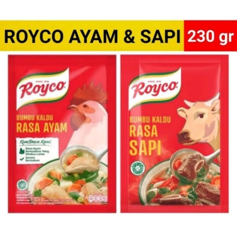 

Paket promo Royco bumbu penyedap rasa