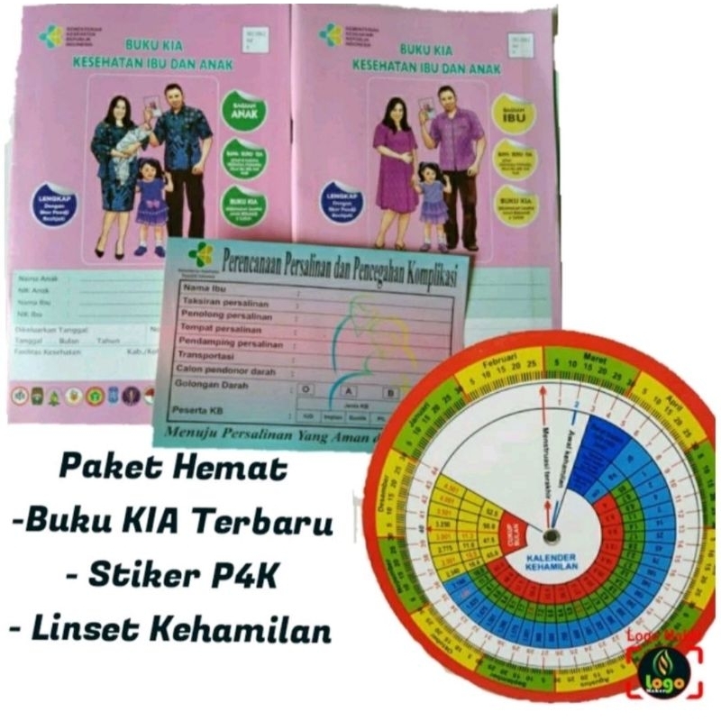 BUKU KIA 2023 (UPDATE JUNI 2022) + GRATIS STIKER P4K/BUKU KIA TERBARU PAKET HEMAT