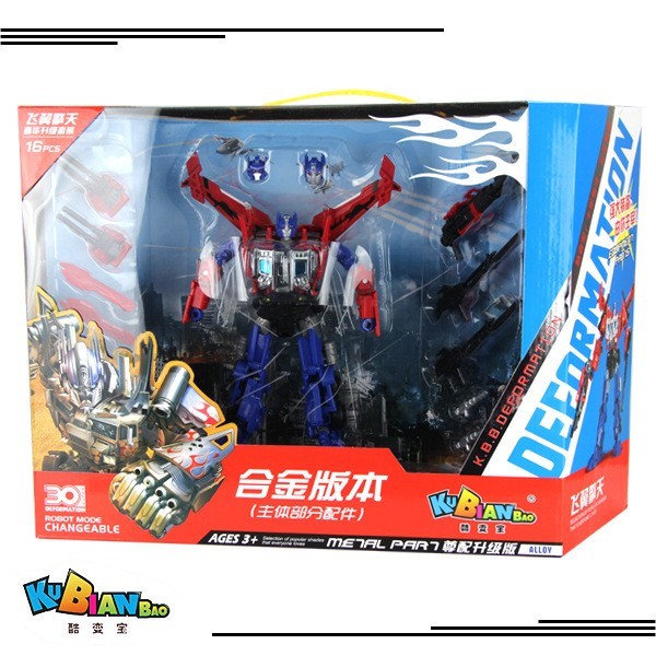 Transformers OPTIMUS PRIME LUXURY AoE Voyager Class - KBB Deformation