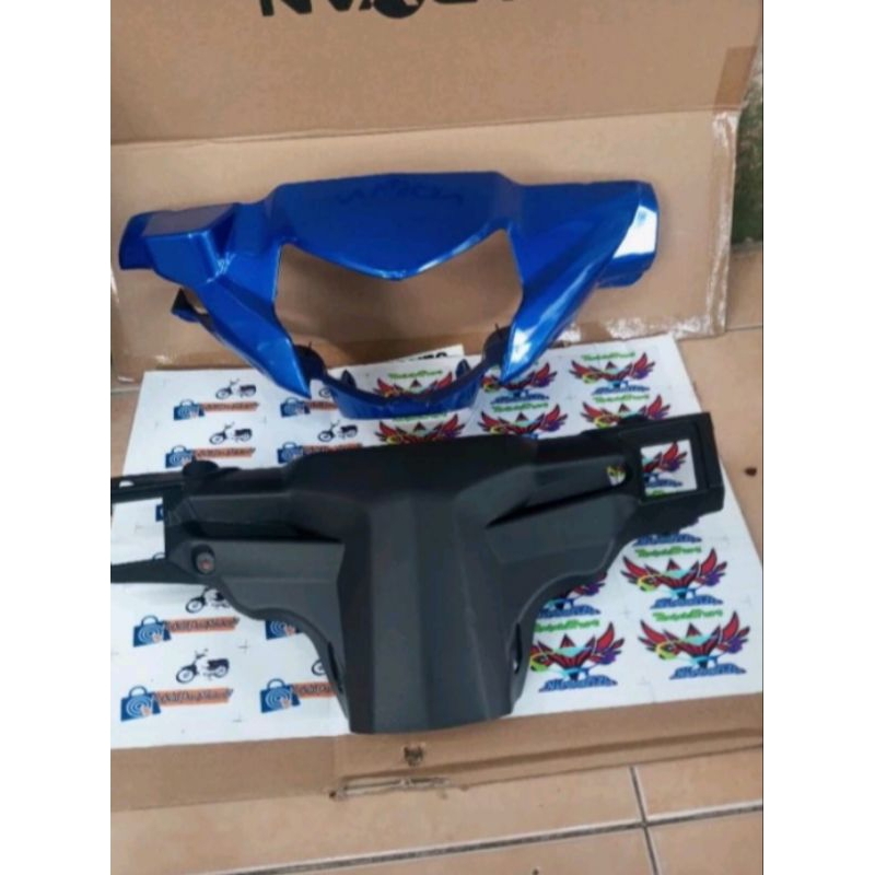 batok depan belakang Vega ZR warna biru