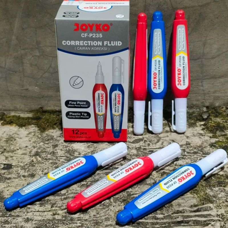 

promo 12pcs TIPEX joyko CF-235 correction fluid