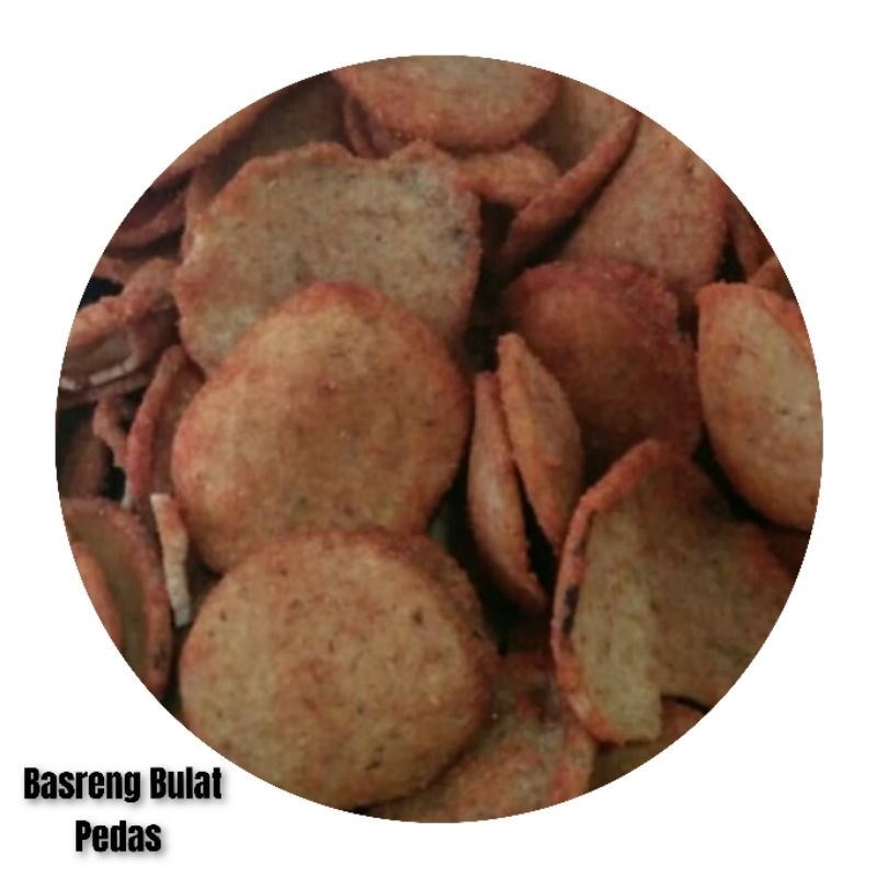 

Basreng Pedas/Basreng Bulat Pedas/Basreng Koin Pedas