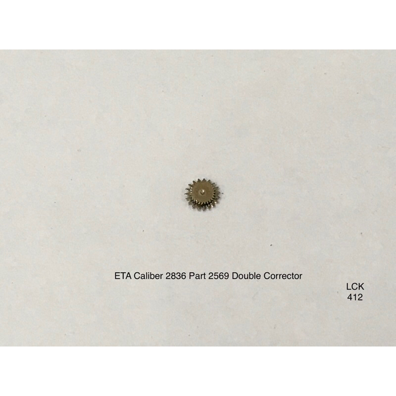 ETA Caliber 2836 Watch Part 2569 Double Corrector / ETA Suku Cadang Jam Tangan Korektor Ganda Asli P