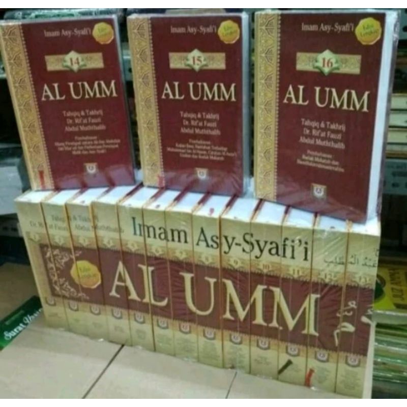 

buku Al umm imam asy Syafi'i 16 buku baru original