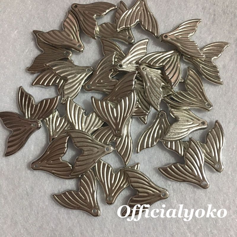 Manik Ekor Mermaid Silver / Emas (10gram)
