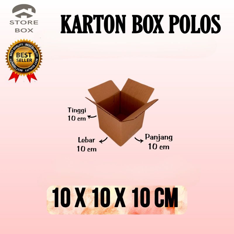 

kardus polos UK 10x10x10 kardus packing kardus kecil kardus besar