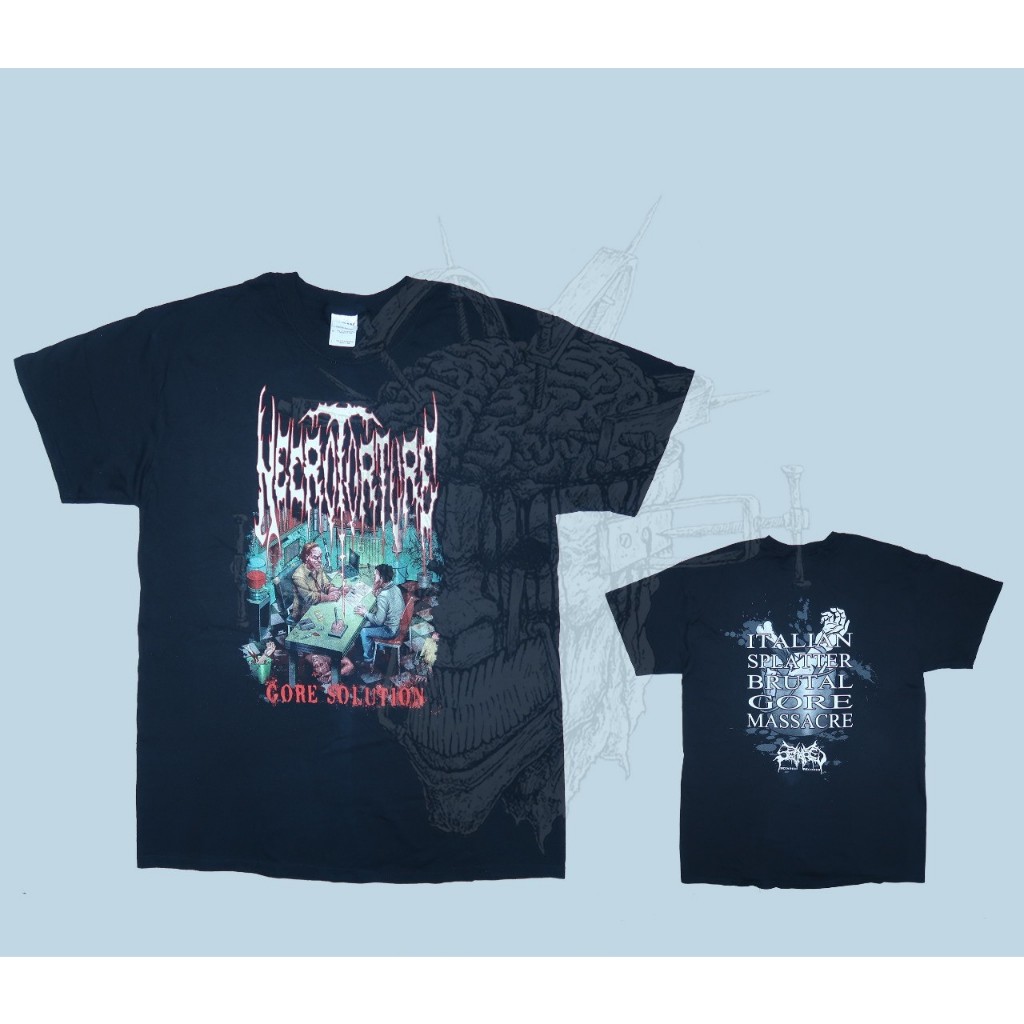 IMPORTED TSHIRT NECROTORTURE - Gore Solution (Gildan Heavy Cotton)