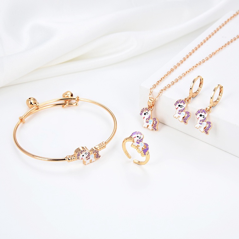 Tren codeT9f9E HYL JEWELRY 5pcs Kalung Titanium Set Anak Titanium Anti Karat Asli Perak Set AntingAn