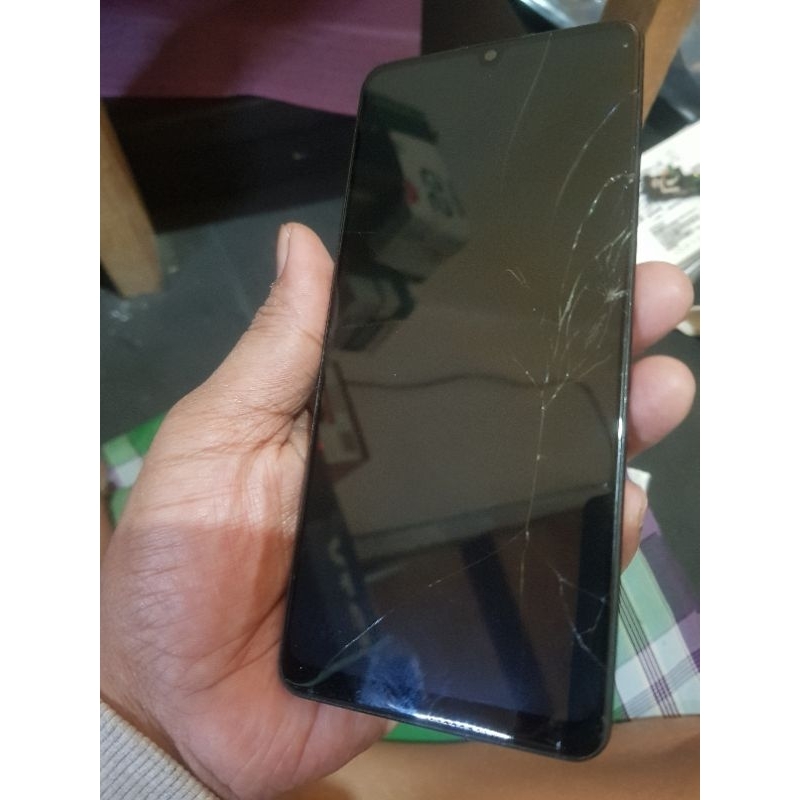 Lcd Samsung A31 Ori Copotan Minus