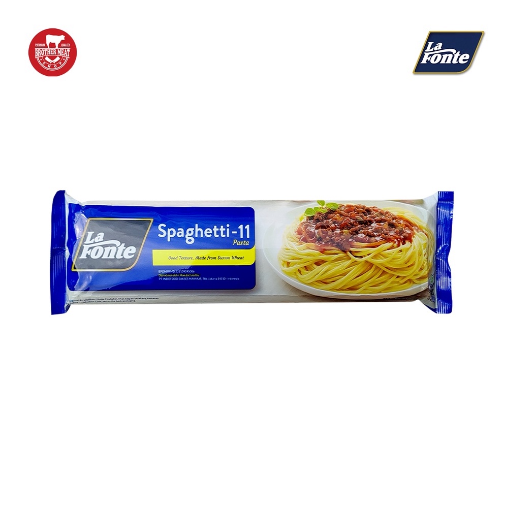

PROMO ALE La Fonte Pasta Spaghetti11 45gr Halal