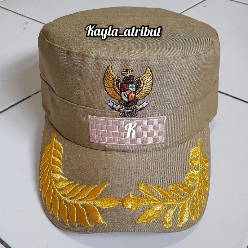 Topi komando lurah/ topi komando kades