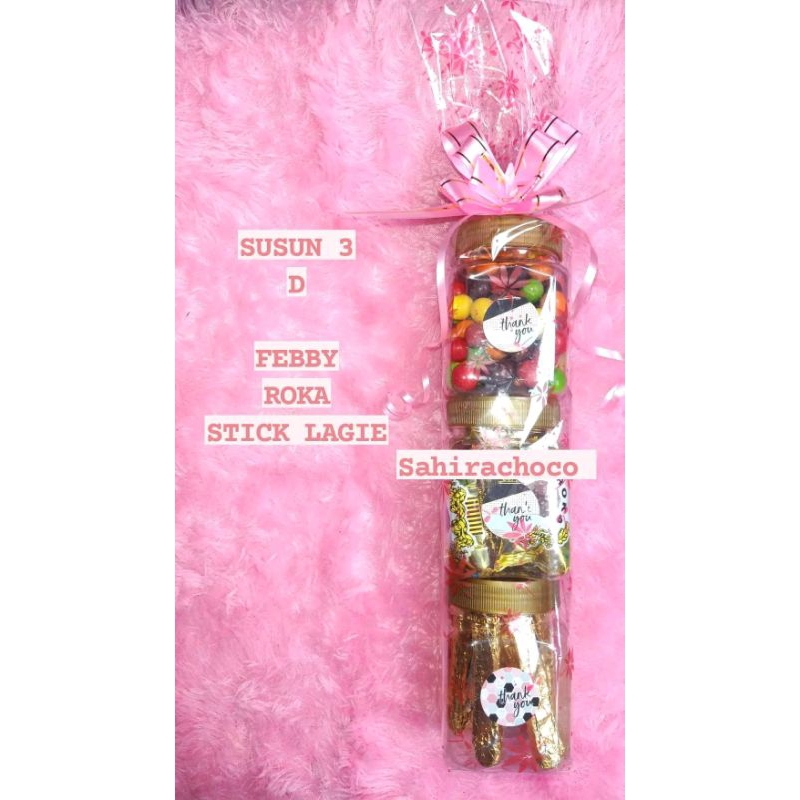 

PARSEL COKLAT SUSUN 3 TOPLES 200ML