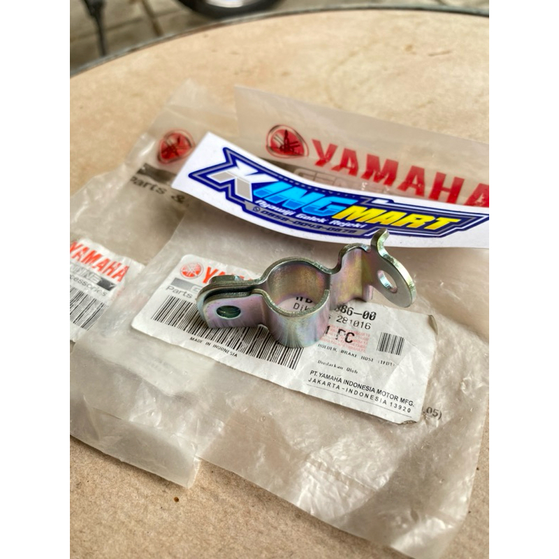 Bracket Breket Braket Holder Brake Dudukan Klem Penahan Selang Rem Depan Fizr Fiz R F1ZR F1Z R Force