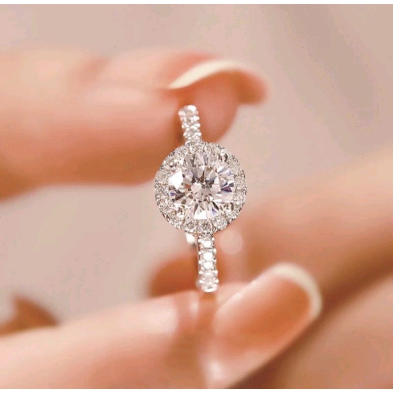 Xuping.ID - Cincin Wanita Simple Titanium