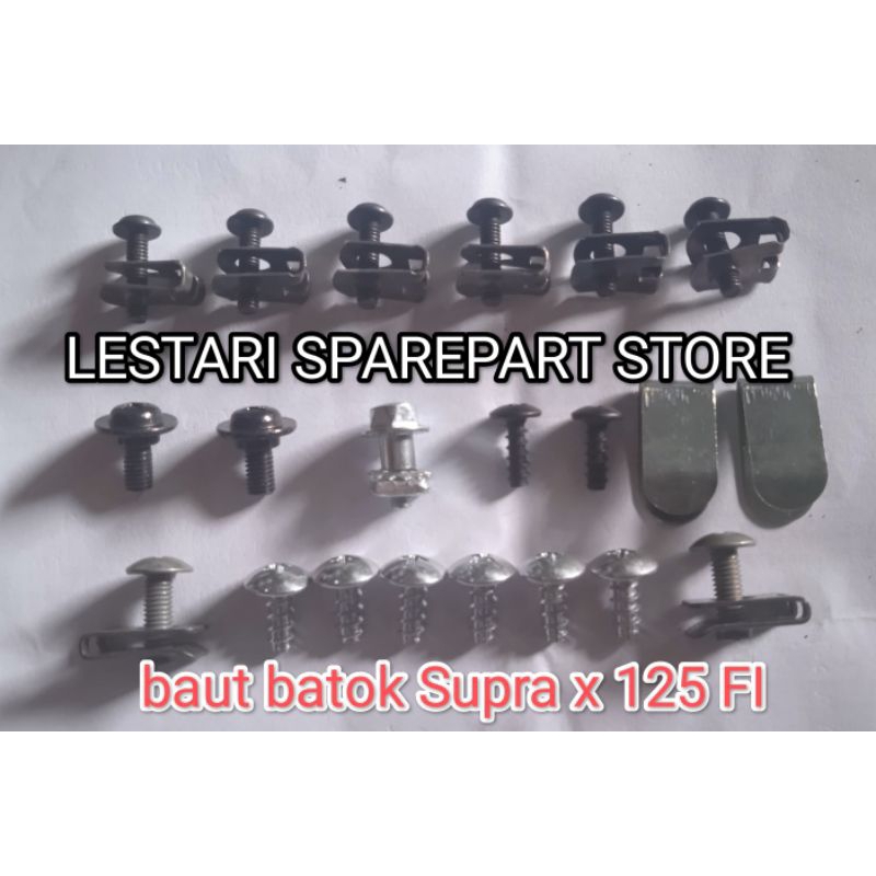 baut khusus batok pala Supra x 125 FI