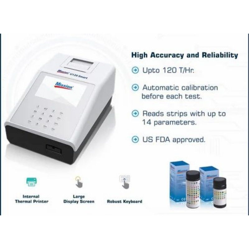 Verify Alat Urine Analizer Tipe U120 | Alat Pembaca Strip Urine Analizer