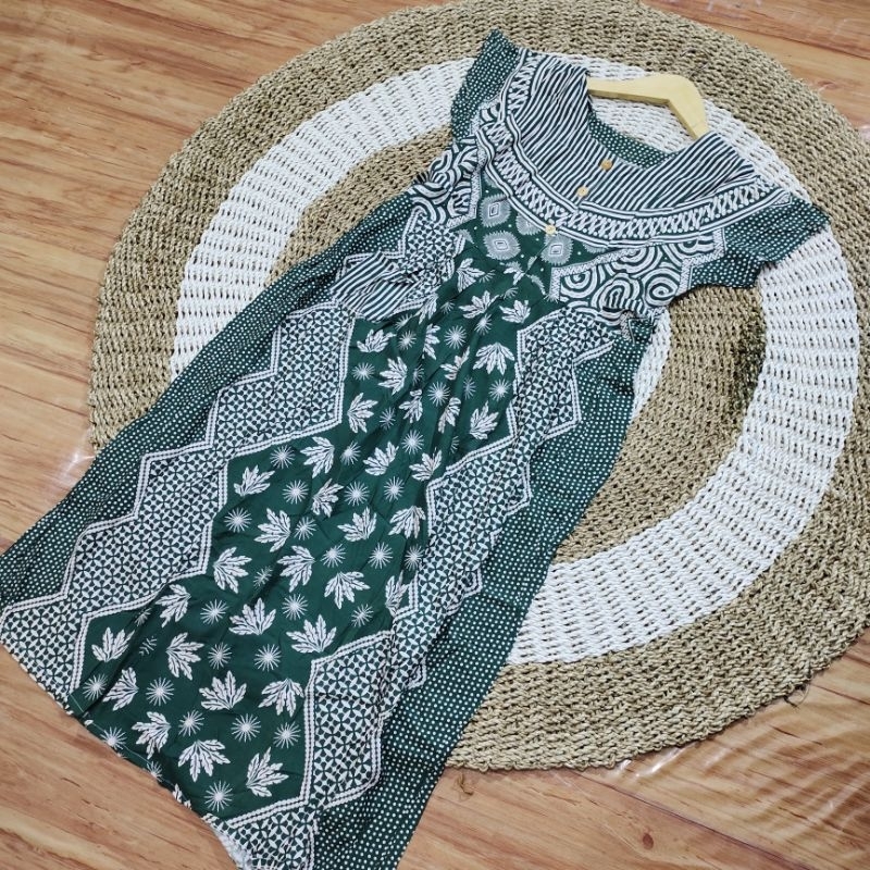 Daster Rayon Batik Asli Kencana Ungu, Lyla