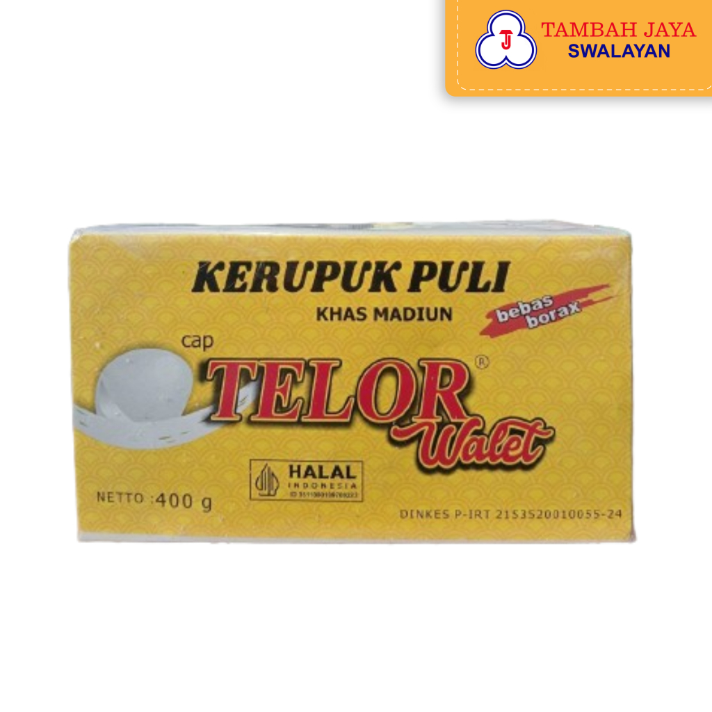 

Kerupuk Puli Cap Telor Walet Box 400gr