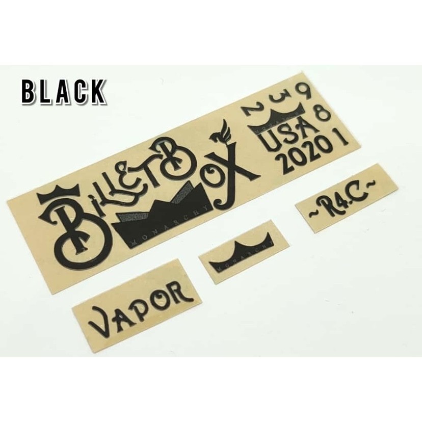 

Sticker metal