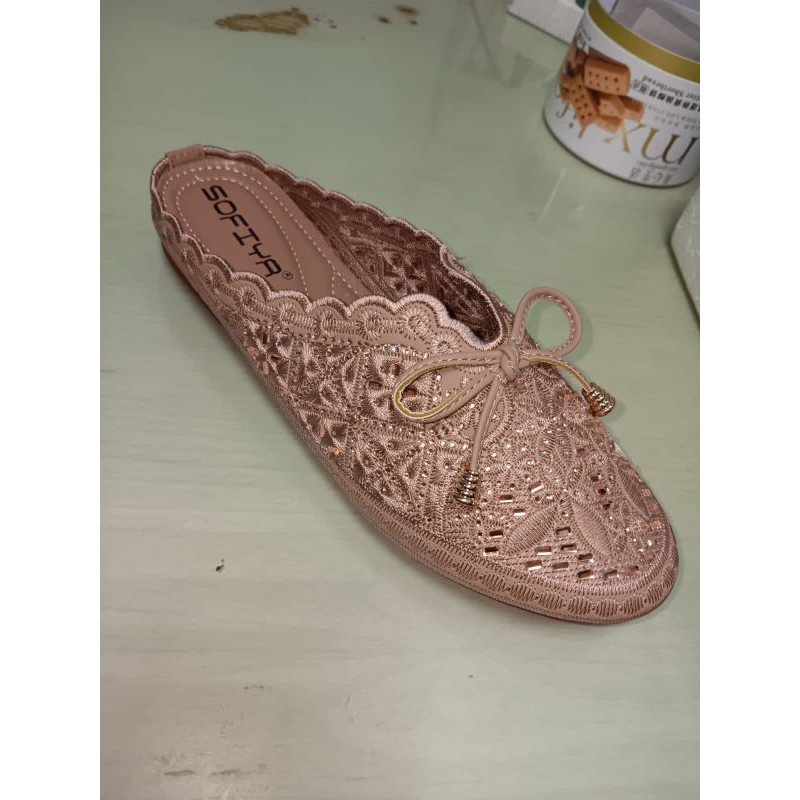 SANDAL SLOP FLAT IMPORT | SOFIYA 8093