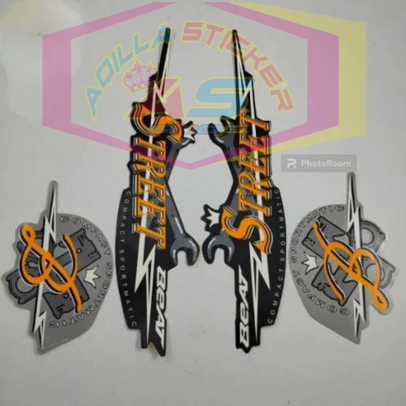 Sticker Striping Standar beat street tahun 2020